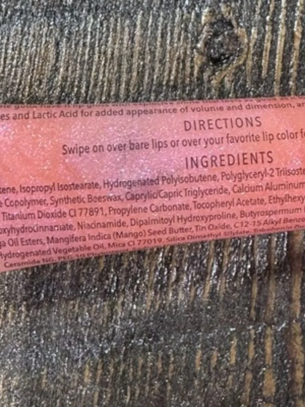 NAKERY Beauty Lip Flip Shimmer Gloss Pearl-Infused Boosted With Sepilift - ROSEY